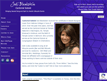 Tablet Screenshot of jodichants.com